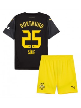 Borussia Dortmund Niklas Sule #25 Dječji Gostujuci Dres kompleti 2024-25 Kratak Rukavima (+ kratke hlače)